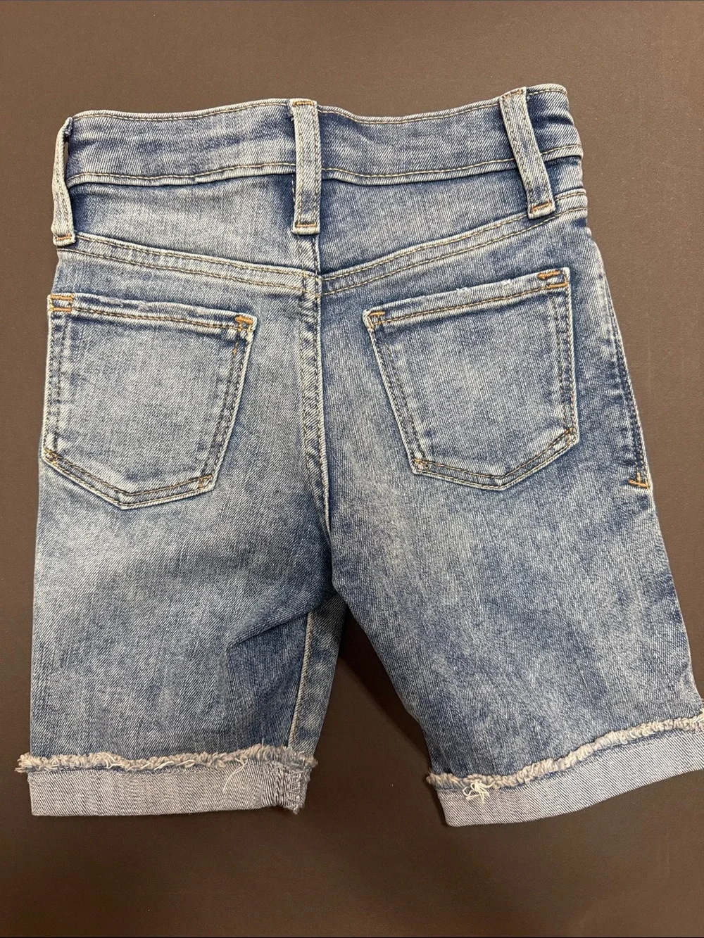 GAP Light Blue Distressed Denim Jean Shorts